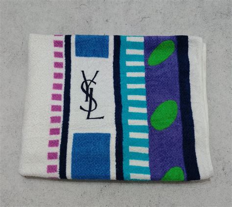 Vintage Ysl Towels 